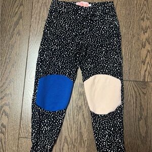 BangBang Copenhagen Black and White Speckled Joggers size 4/5